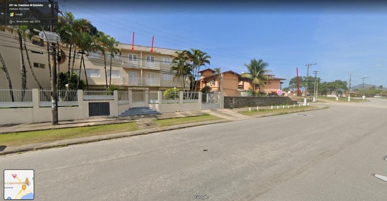 Apartamento Praia Grande Tenorio Pe Na Areia C/ Ar Ubatuba Dış mekan fotoğraf